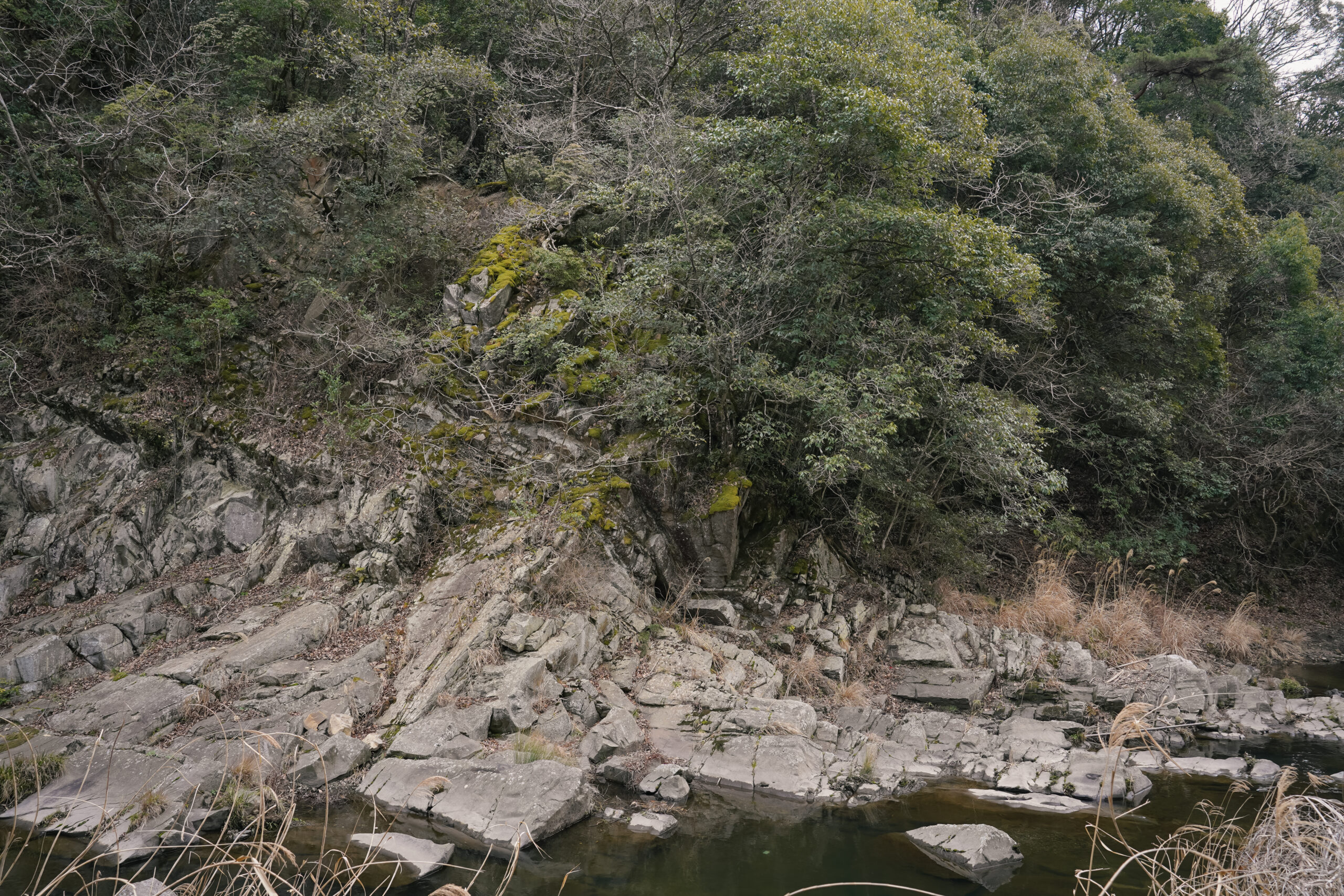 ビックリマークの標識が意味するものは何か？（１）大影地区の場合